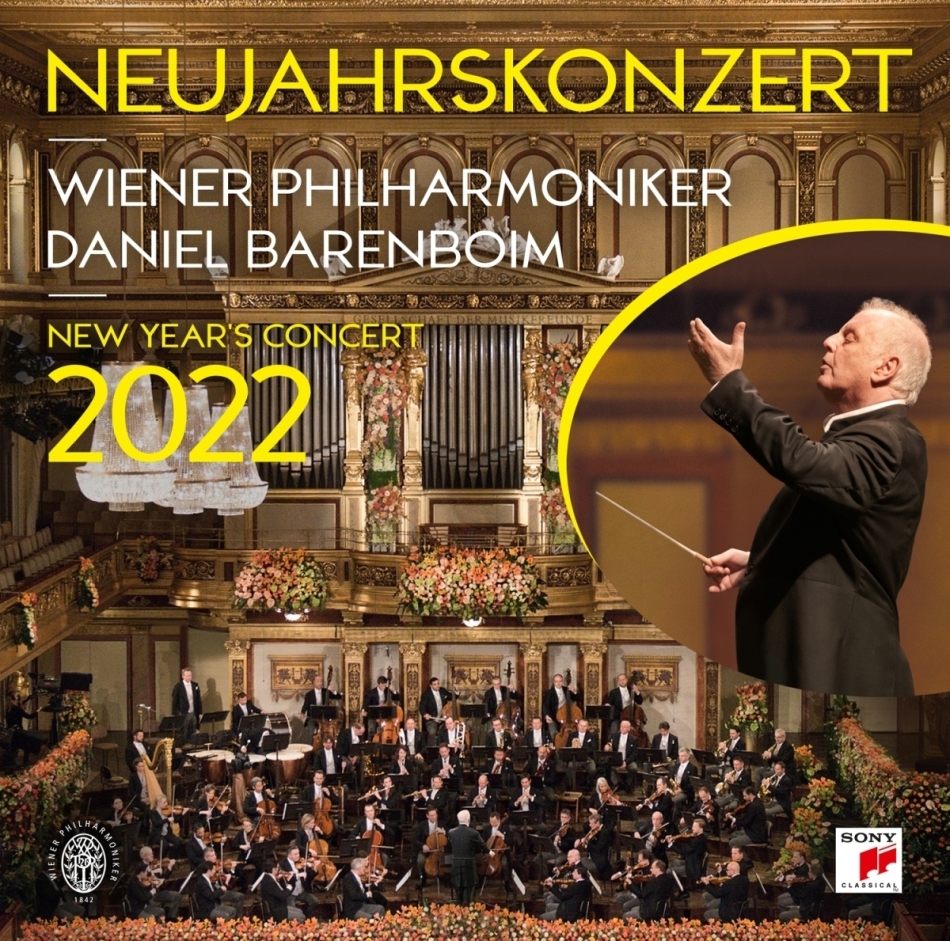 Wiener Philharmoniker & Daniel Barenboim - Neujahrskonzert 2022 3 LP