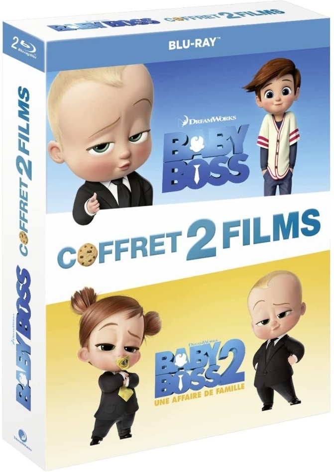Baby Boss (2017) / Baby Boss 2 - Une affaire de famille (2021) 2 Blu-ray