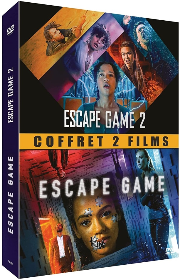 Escape Game (2019) / Escape Game 2 (2021) 2 DVD