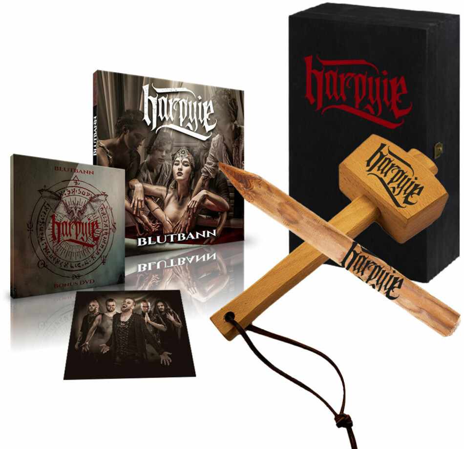 Harpyie - Blutbann - + Holzhammer+Holzpflock CD + DVD