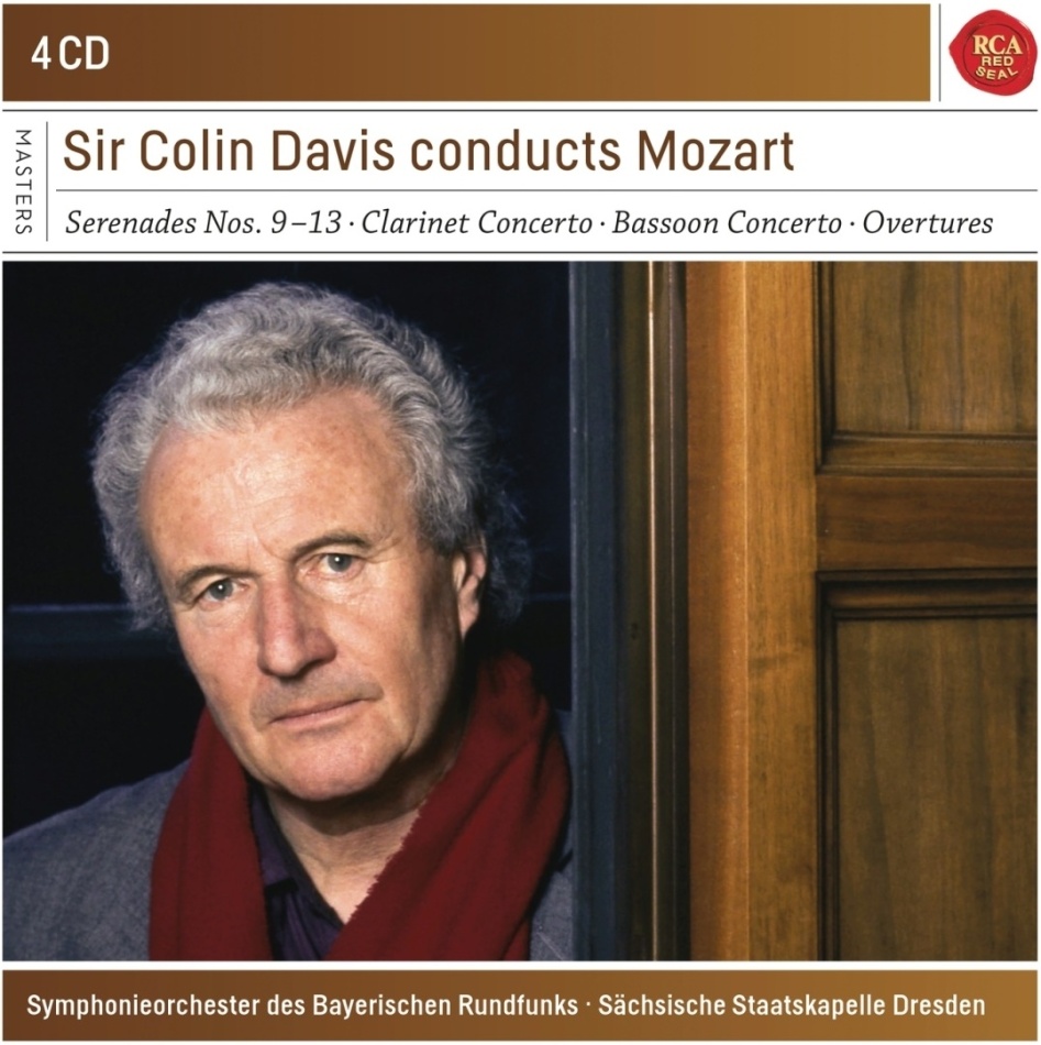Sir Colin Davis & Wolfgang Amadeus Mozart (1756-1791) - Colin Davis Conducts Mozart Serenades&Overtures 4 CDs