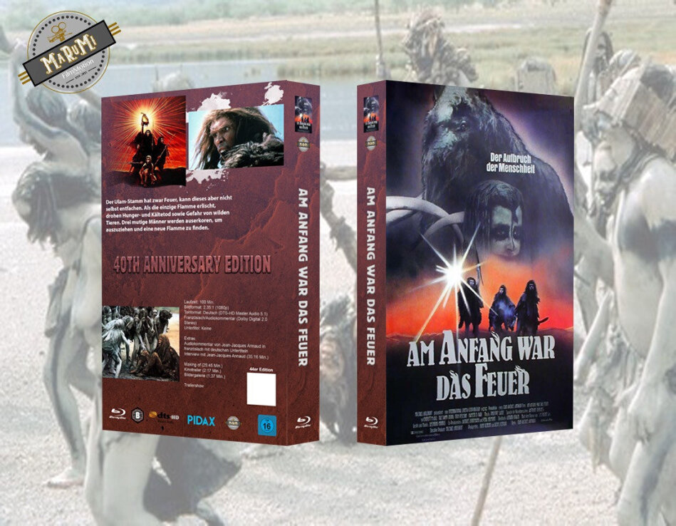 Am Anfang war das Feuer (1981) Hartbox, 40th Anniversary Edition, Limited Edition