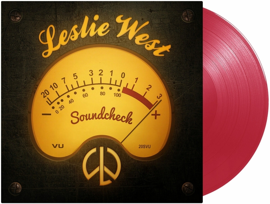 Leslie West - Soundcheck 2022 Reissue, Provogue, 140 Gramm, Transparent Red Vinyl, LP