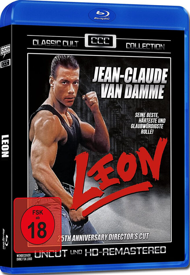 Leon (1990) Classic Cult Collection, 25th Anniversary Edition, Director's Cut, Remastered, Uncut