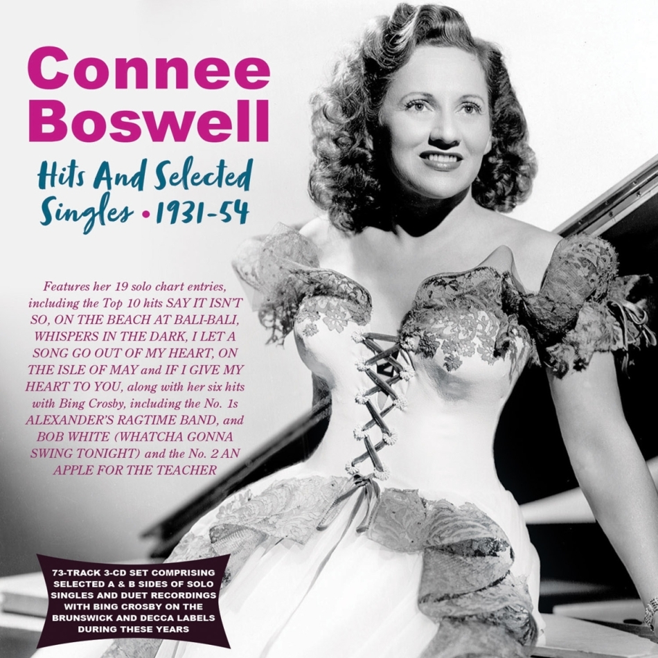 Connee Boswell - Hits And Selected Singles 1931-54 Boxset, 3 CD