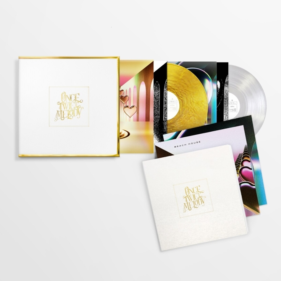 Beach House - Once Twice Melody Gold Edition, Limited Deluxe Box, 2 LPs