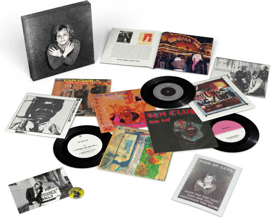 The Gun Club - Preaching The Blues Édition Limitée, 6 7" Singles