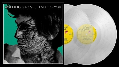The Rolling Stones - Tattoo You 2021 Reissue, 40th Anniversary Edition, Limited Edition, Clear Vinyl, 2 LPs