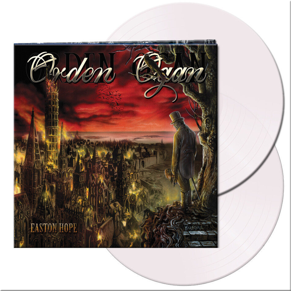 Orden Ogan - Easton Hope 2021 Reissue, Gatefold, Limited Edition, Clear White Vinyl, 2 LPs