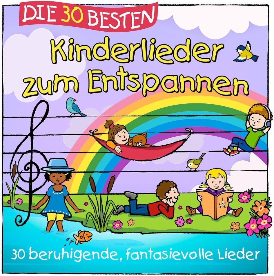 S. Sommerland, K. Glück & Die Kita-Frösche - Die 30 Besten Kinderlieder Zum Entspannen
