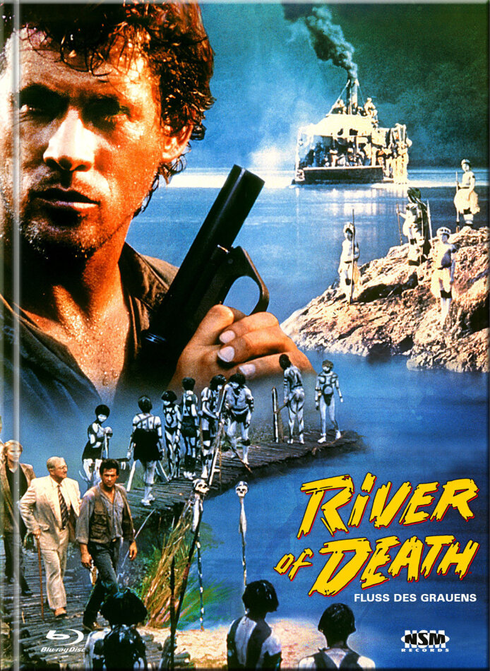 River of Death - Fluss des Grauens (1989) Cover B, Limited Edition, Mediabook, Blu-ray + DVD