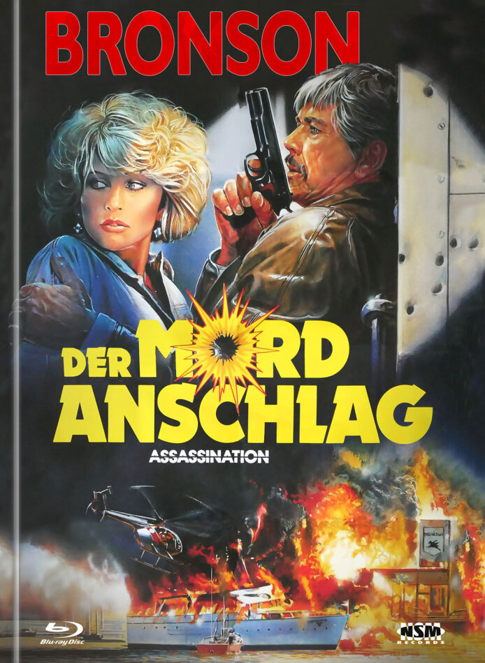 Der Mordanschlag (1987) Cover A, Limited Edition, Mediabook, Blu-ray + DVD