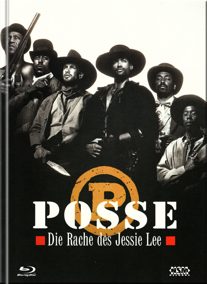 Posse - Die Rache des Jessie Lee (1993) Cover A, Limited Edition, Mediabook, Blu-ray + DVD