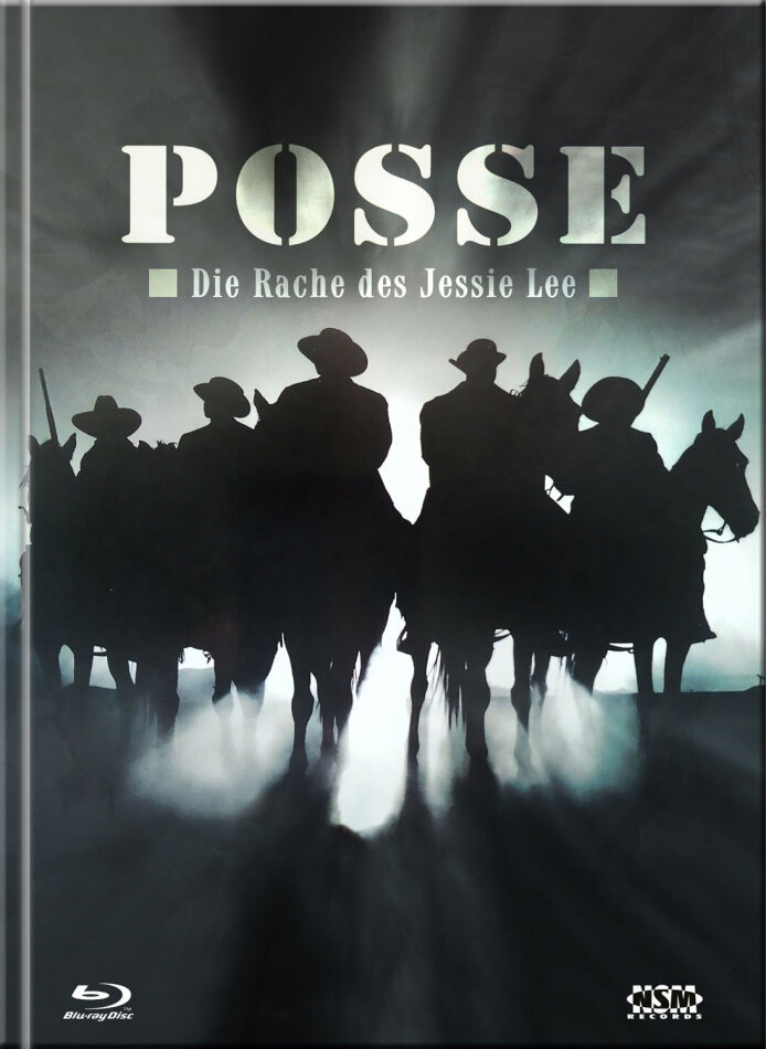Posse - Die Rache des Jessie Lee (1993) Cover E, Limited Edition, Mediabook, Blu-ray + DVD