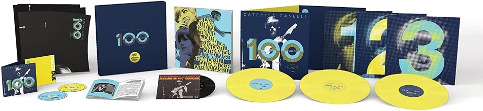 Caterina Caselli - 100 Minuti Per Te Boxset, Numerato, 3 LPs + 2 CDs
