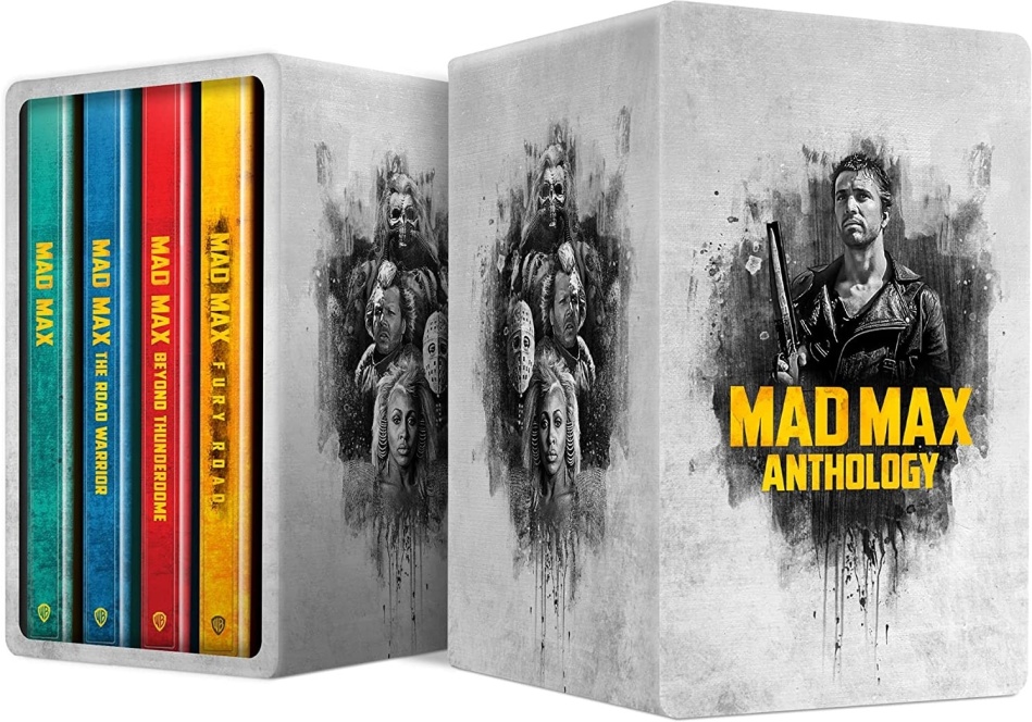 Mad Max Anthology Edizione Limitata, Steelbook, 4 4K Ultra HDs + 5 Blu-ray