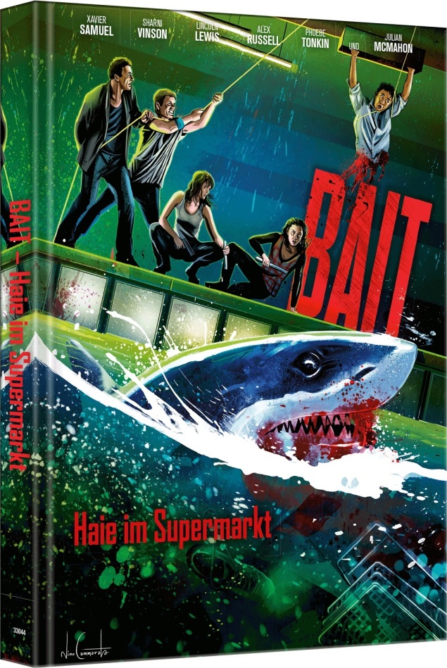 Bait - Haie im Supermarkt (2012) Cover A, Édition Limitée, Mediabook, Blu-ray + DVD