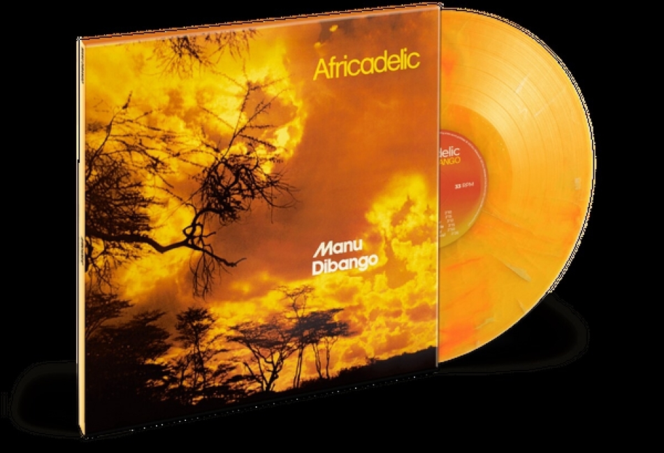 Manu Dibango - Africadelic 2022 Reissue, Orange Vinyl, LP