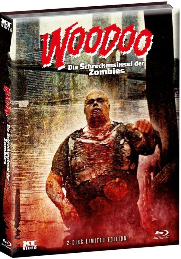 Woodoo - Die Schreckensinsel der Zombies (1979) Wattiert, Cover 3, Limited Edition, Mediabook, Blu-ray + DVD