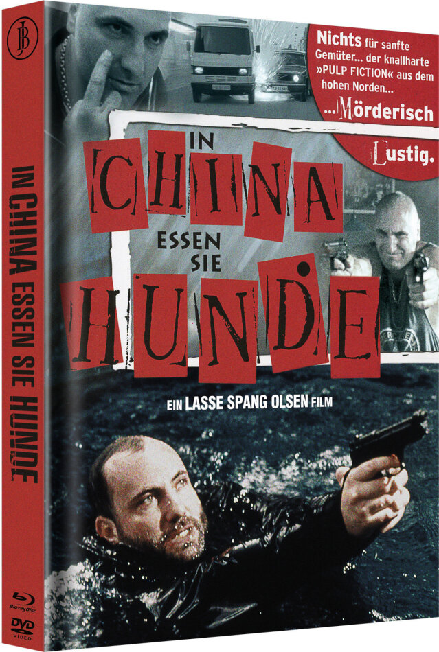 In China essen sie Hunde (1999) Cover C, Limited Edition, Mediabook, Uncut, Blu-ray + DVD