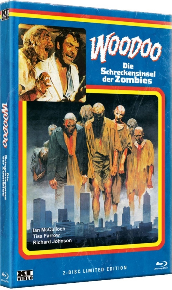 Woodoo - Die Schreckensinsel der Zombies (1979) Cover B, Grosse Hartbox, Limited Edition, Blu-ray + DVD
