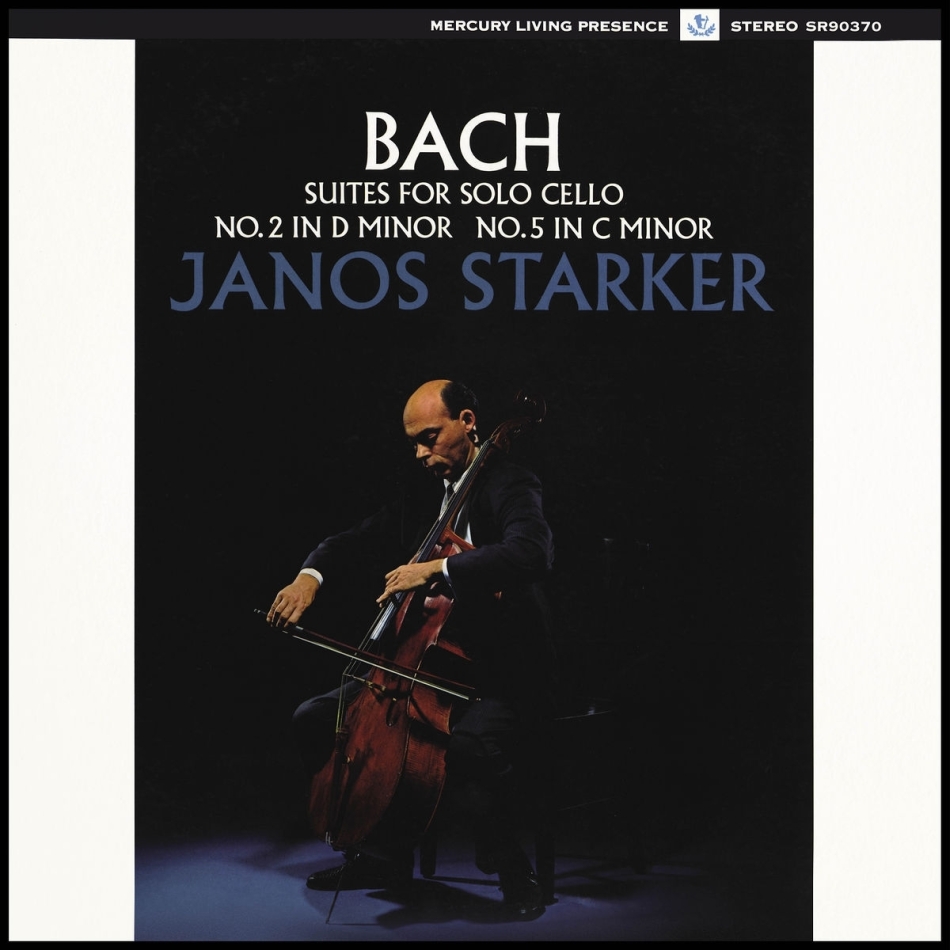 Janos Starker & Johann Sebastian Bach (1685-1750) - Suites Nos. 2 & 5 For Solo Cello Decca, LP