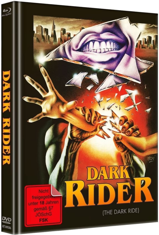 Dark Rider (1978) Cover B, Limited Edition, Mediabook, Blu-ray + DVD