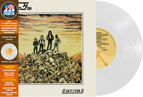 Samson - Survivors 2022 Reissue, Culture Factory, Limited Edition, Green Clear Vinyl, LP