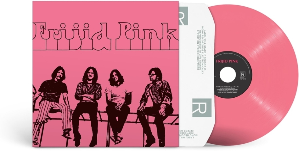 Frijid Pink - --- 2022 Reissue, Repertoire, Limited Edition, Pink Vinyl, LP