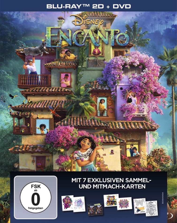 Encanto (2021) Digipack, Blu-ray + DVD