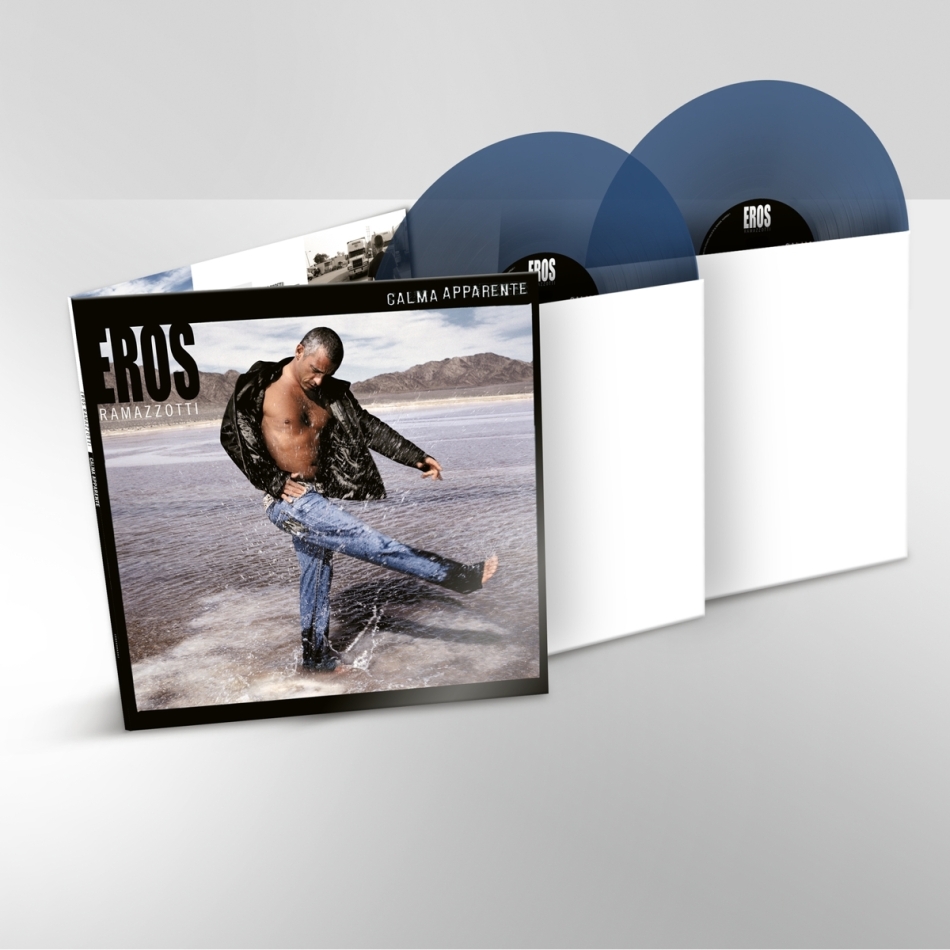 Eros Ramazzotti - Calma Apparente 2021 Reissue, Clear Vinyl, 2 LPs