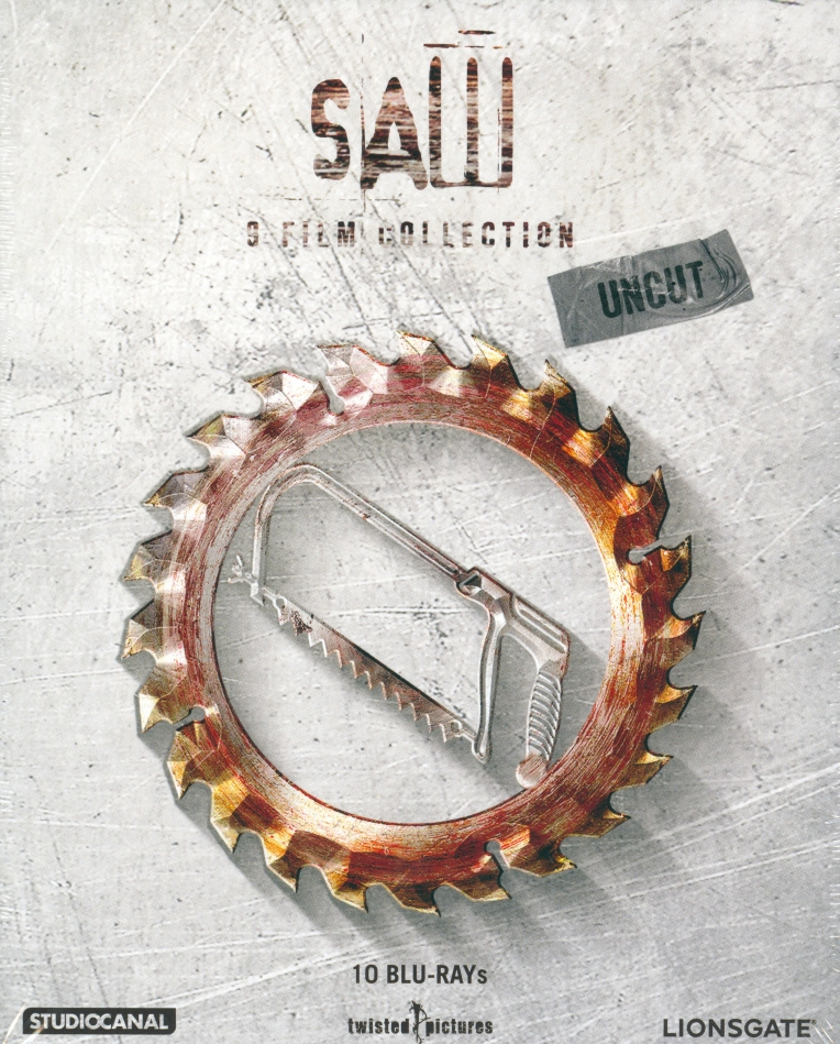 Saw 1-9 - 9 Film Collection Uncut, 10 Blu-rays