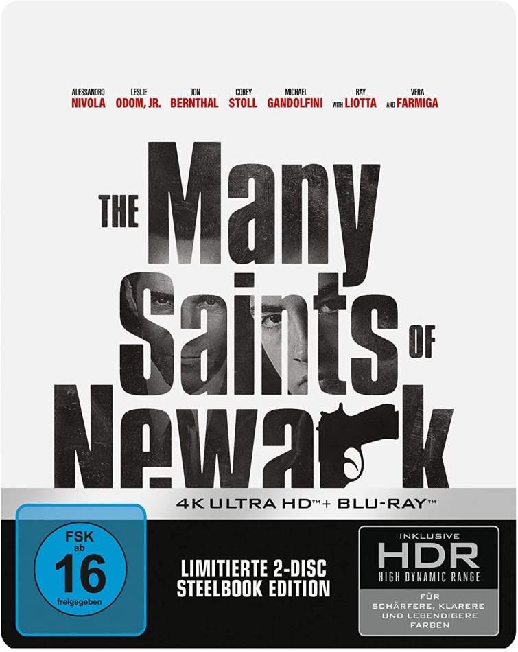 The Many Saints of Newark - A Sopranos Story (2021) Édition Limitée, Steelbook, 4K Ultra HD + Blu-ray