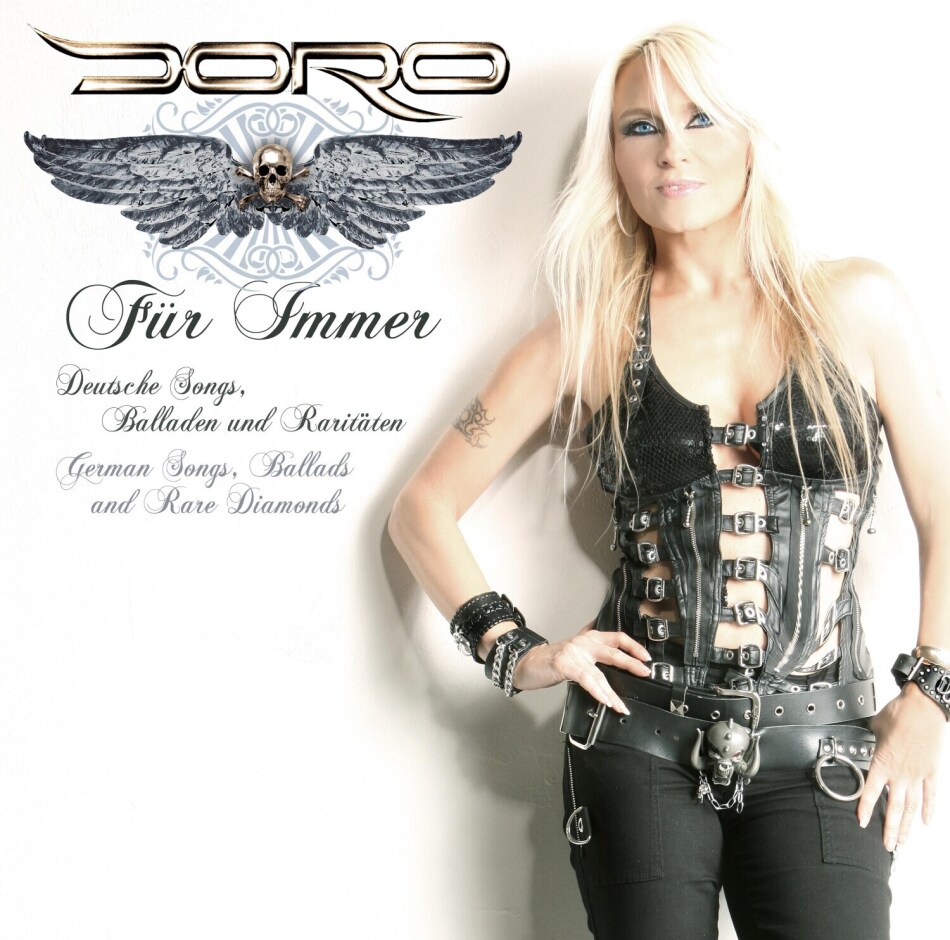 Doro - Für Immer 2022 Reissue, Black White Marbled Vinyl, 2 LP