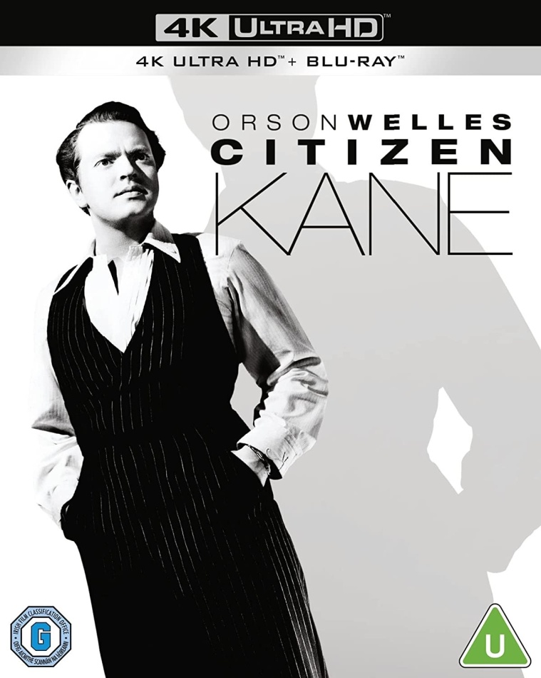 Citizen Kane (1941) b/w, 4K Ultra HD + Blu-ray