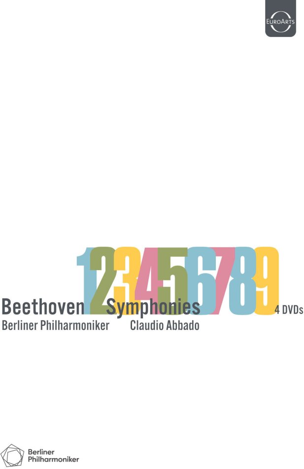Claudio Abbado & Berliner Philharmoniker - Sinfonien 1-9 4 DVD