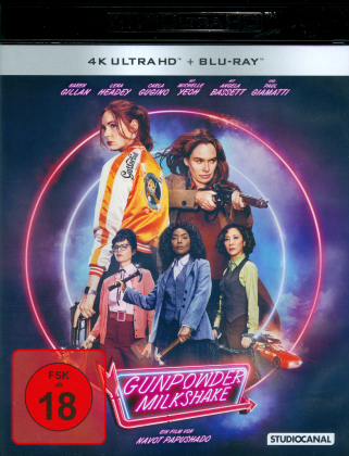 Gunpowder Milkshake (2021) (4K Ultra HD + Blu-ray)