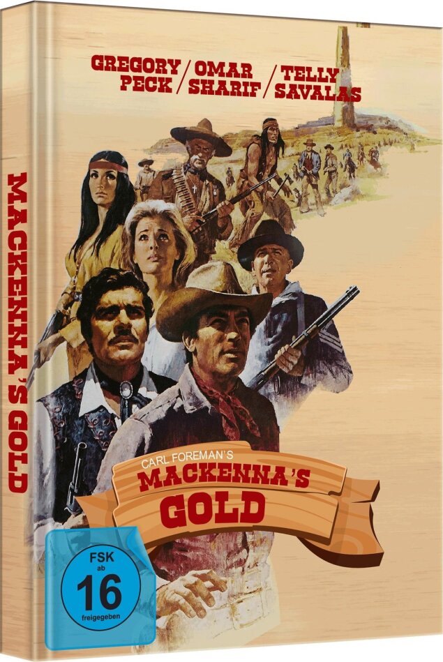 Mackenna's Gold (1969) Edizione Limitata, Mediabook, Blu-ray + DVD