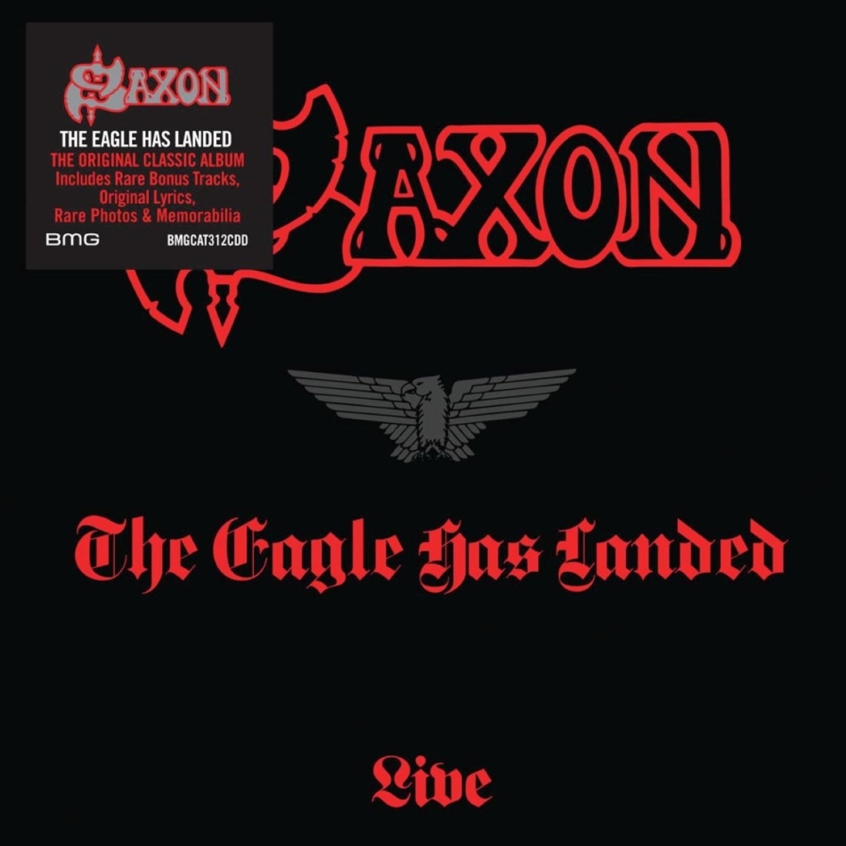 Saxon - The Eagle Has Landed (Live) 2022 Reissue, BMG Rights