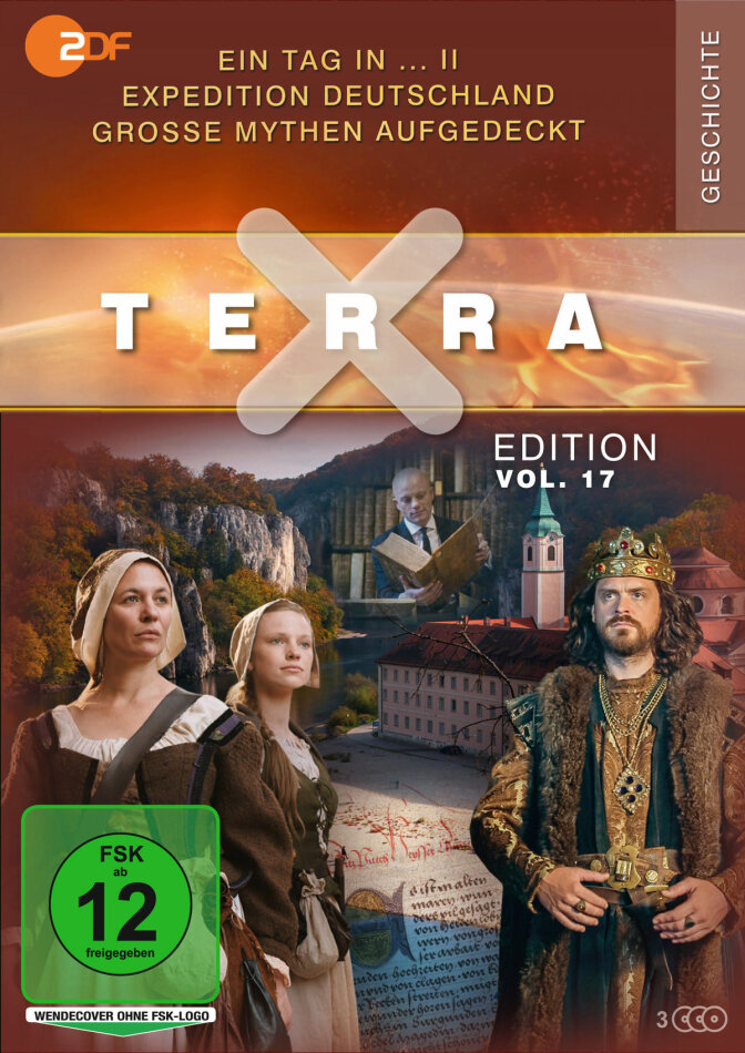 Terra X - Vol. 17: Ein Tag in … II / Expedition Deutschland / Grosse Mythen aufgedeckt 3 DVD