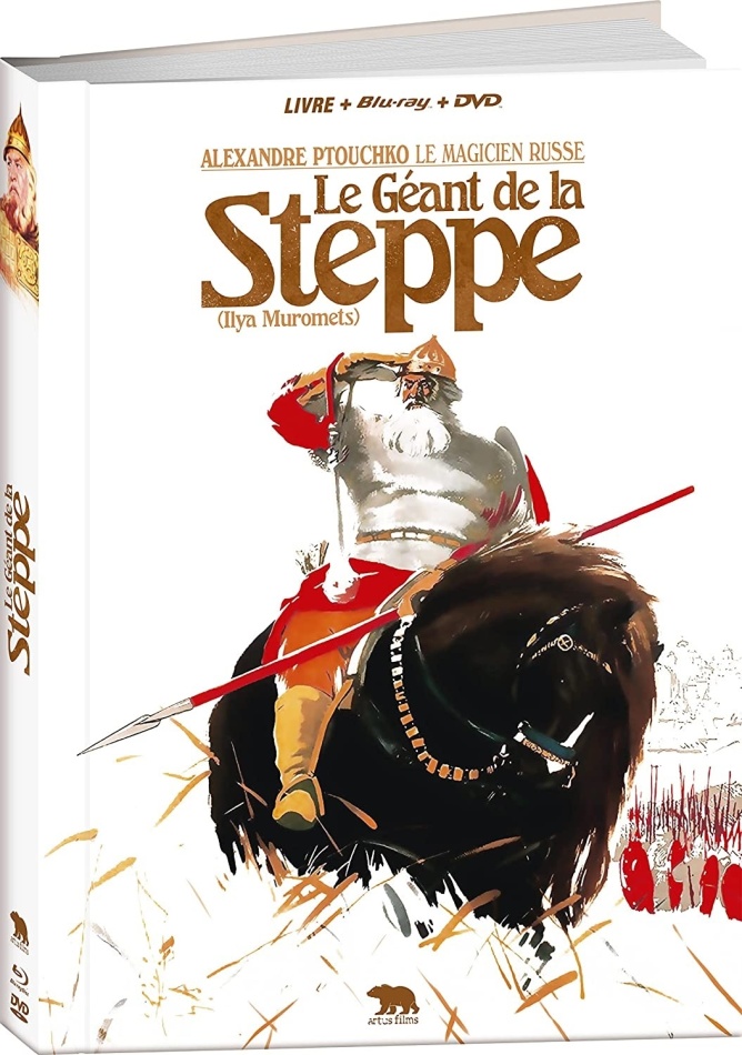 Le géant de la steppe (1956) Collector's Edition, Blu-ray + DVD + Libro