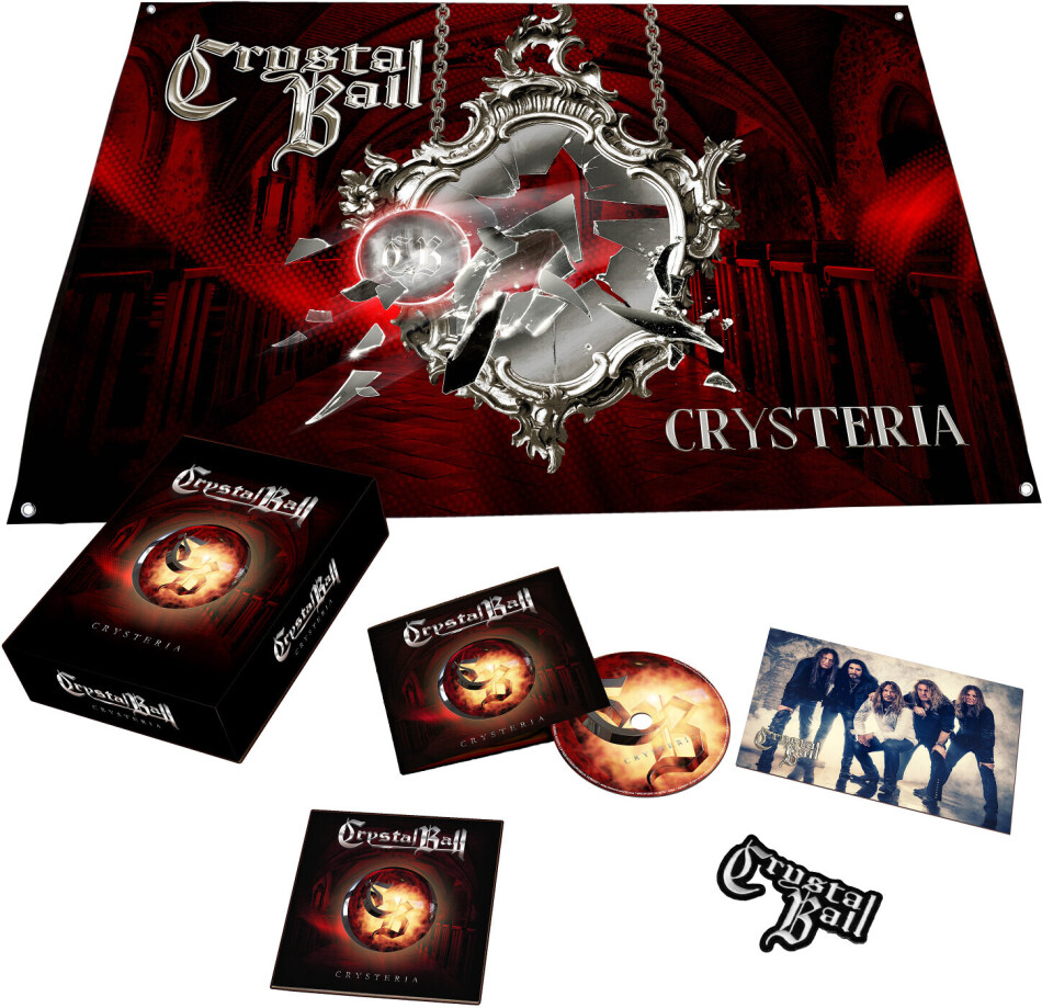 Crystal Ball - Crysteria Limited Boxset, + Flagge, + Patch, + Handsignierte Autogrammkarte