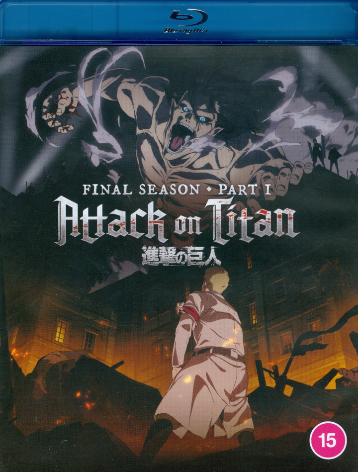 Attack on Titan: Season 4 - Final Season - Part 1 3 Blu-rays