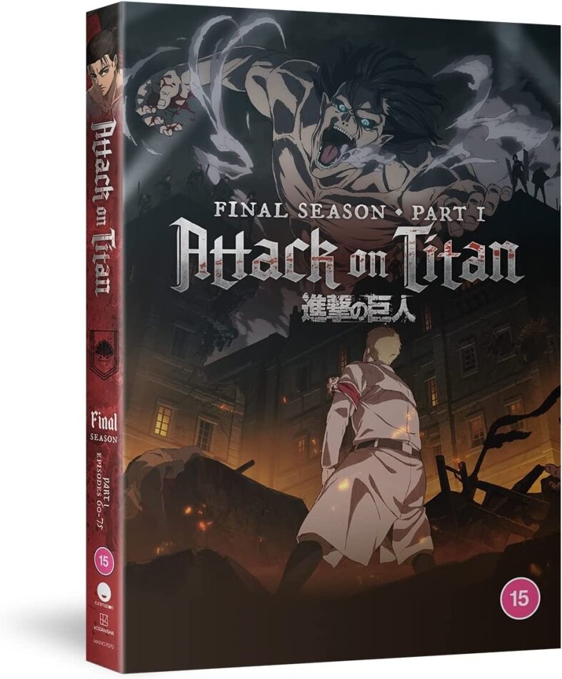 Attack on Titan: Season 4 - Final Season - Part 1 3 DVDs