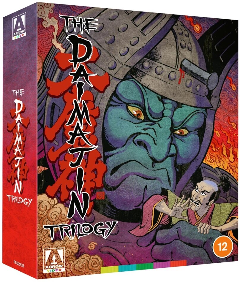 The Daimajin Trilogy 3 Blu-rays
