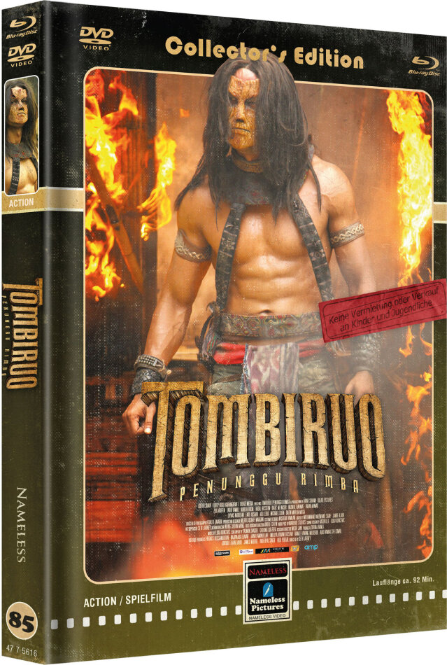 Tombiruo - Penunggu Rimba (2017) Cover C, Édition Limitée, Mediabook, Uncut, Blu-ray + DVD