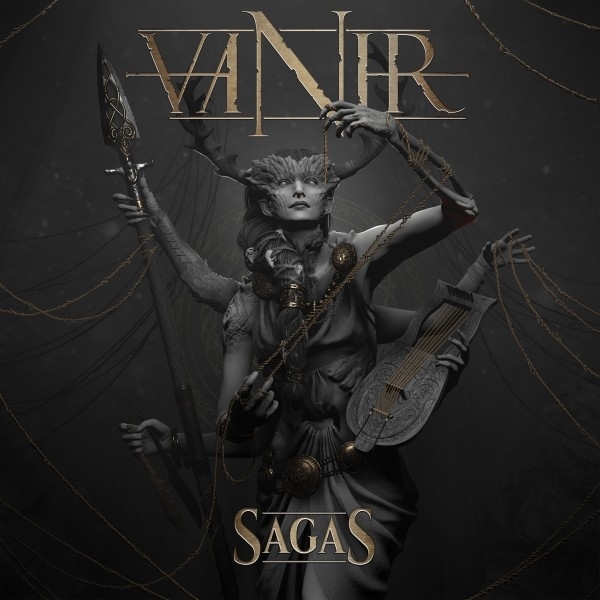 Vanir - Sagas Metallic Gold Colored Vinyl, LP