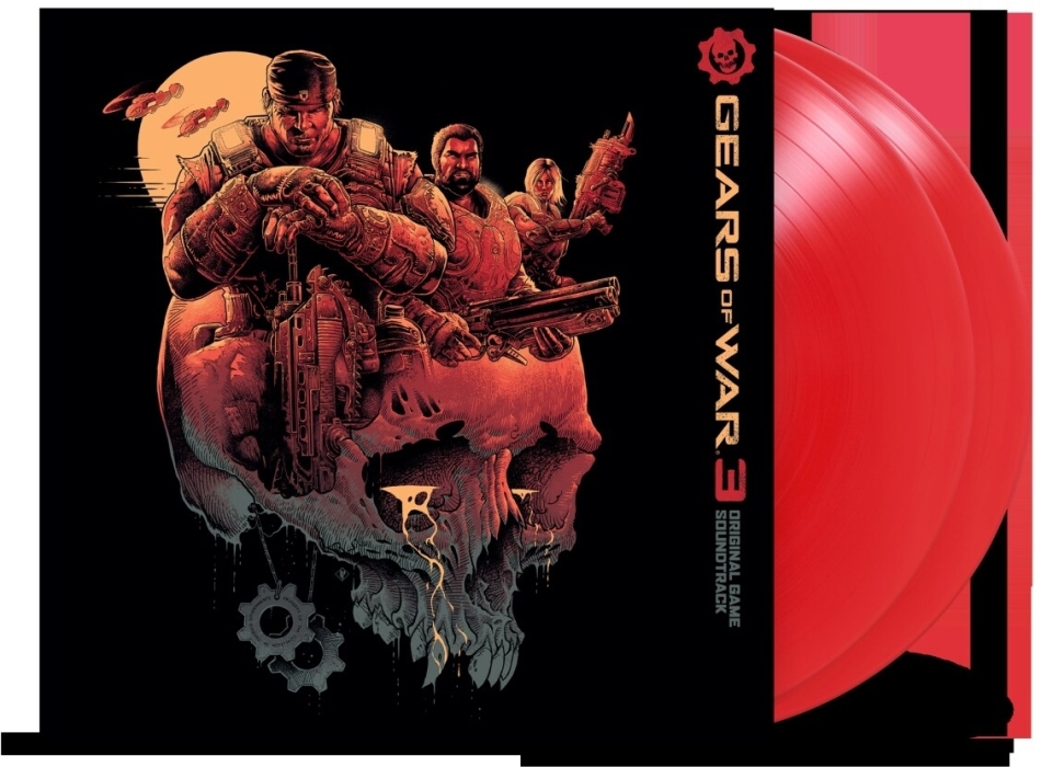 Steve Jablonsky - Gears Of War 3 - OST Red Vinyl, 2 LPs