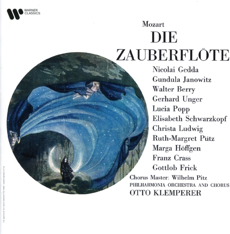 Gundula Janowitz, Lucia Popp, Nicolai Gedda, Wolfgang Amadeus Mozart (1756-1791), … - Die Zauberflöte - 1964 2022 Reissue, 2016 Remastered, Brilliant Box, 2 CDs