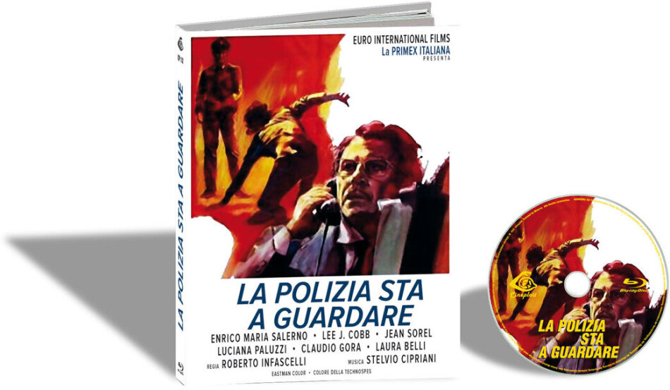 La polizia sta a guardare (1973) Cover B, Edizione Limitata, Mediabook